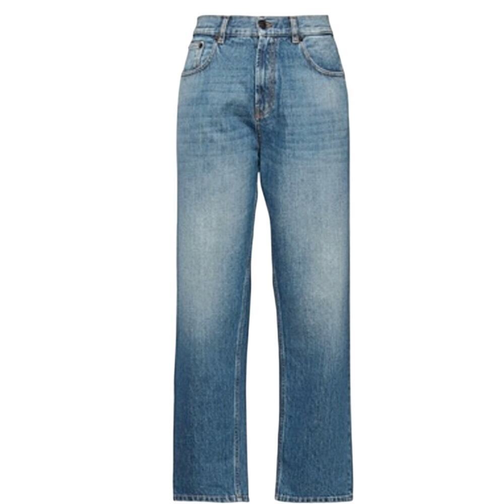 Women's Straight Leg Jeans  Blue